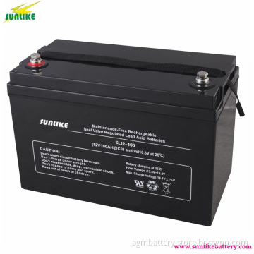 SUNLIKE 12V 100ah Deep Cycle Solar Battery Gel Battery for solar
